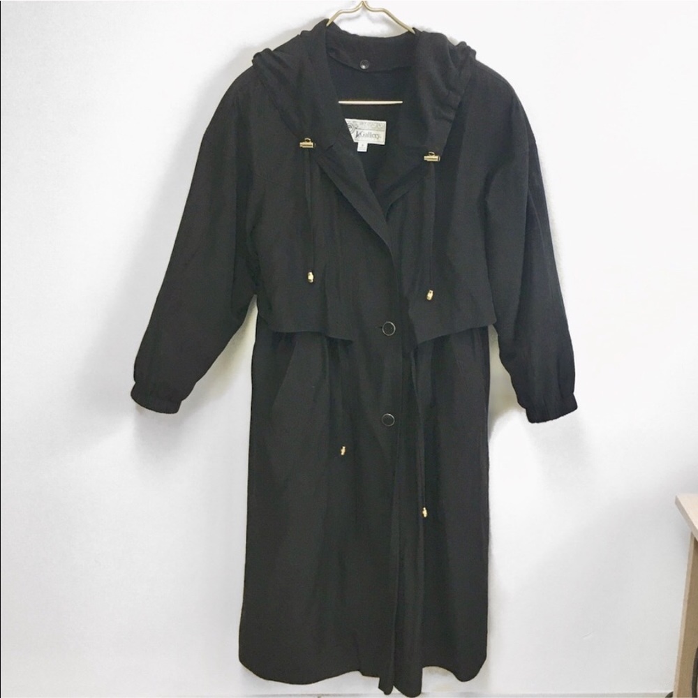 Black Midi coat